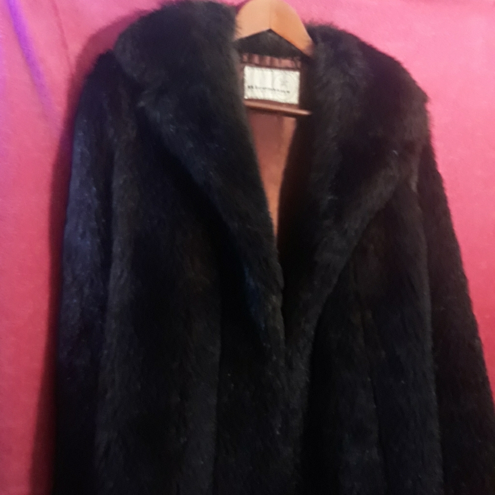 1960s Ricemans of Canterbury vintage mink
